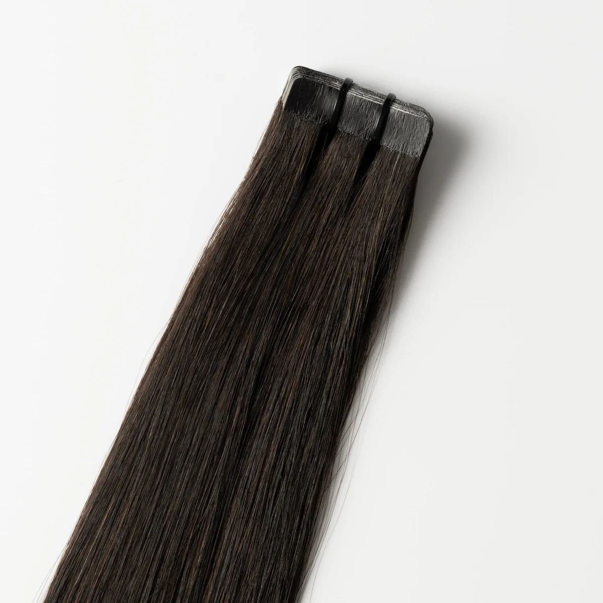 Tape-In Extensions – Russisches Echthaar – (#1B)