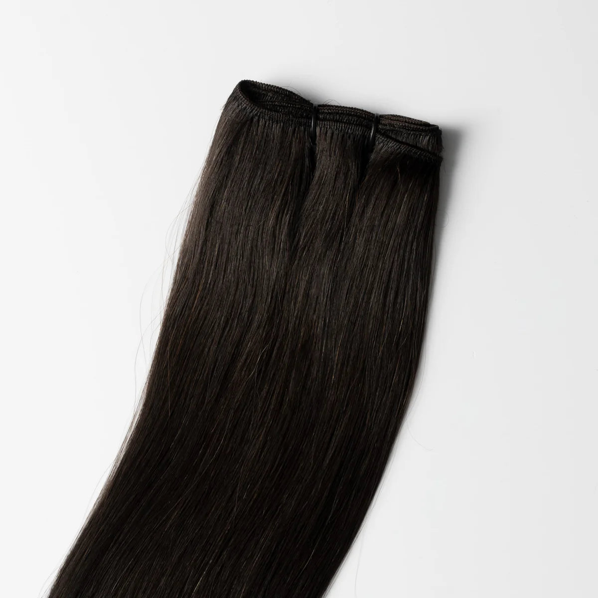 Tressen Extensions – Russisches Echthaar – (#1B)