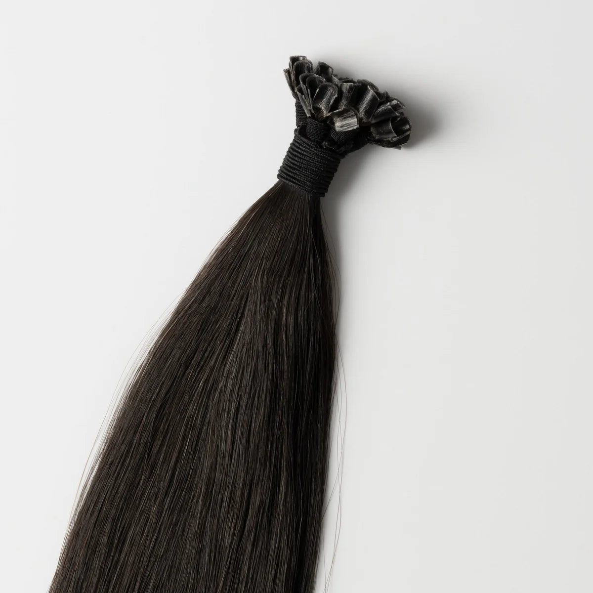 Keratin Bonding Extensions – Russisches Echthaar – (#1B)
