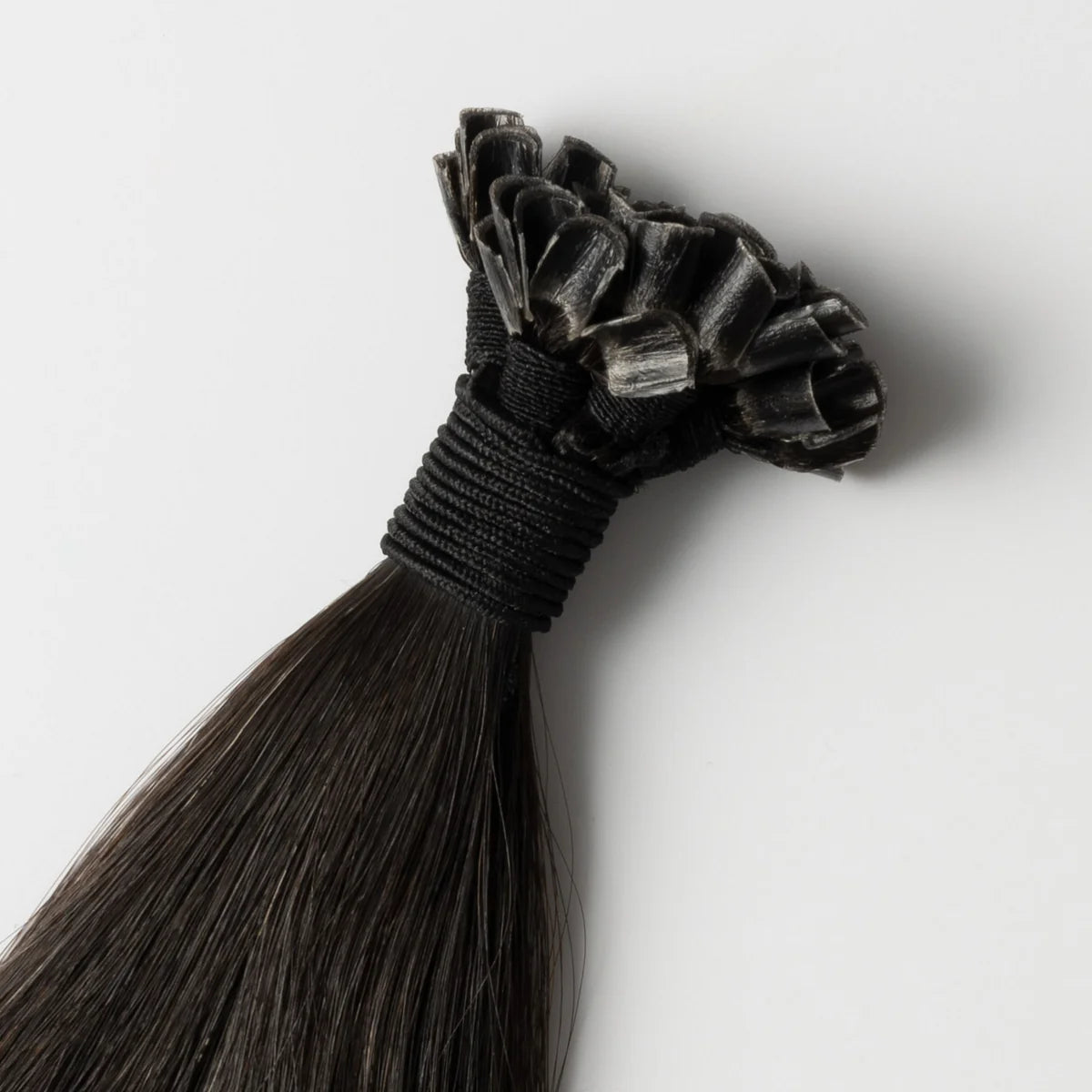 Keratin Bonding Extensions – Russisches Echthaar – (#1B)